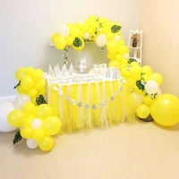 Yellow Balloons for Decoration - 50Pcs Yellow Metallic Balloons