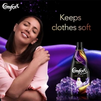 Comfort Perfume Deluxe After Wash Fabric Conditioner Royale 850 ml, Liquid Fabric Softener with Fine French Fragrance for Freshness, Softness & Shine