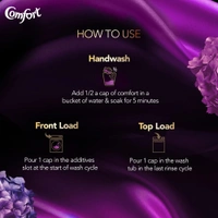Comfort Perfume Deluxe After Wash Fabric Conditioner Royale 850 ml, Liquid Fabric Softener with Fine French Fragrance for Freshness, Softness & Shine