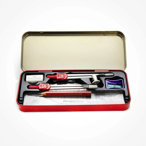 Faber Castell Mathematical Drawing Instrument Box