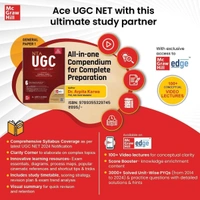 NTA UGC NET Paper 1 2025: Teaching & Research Aptitude | 3000+ Practice Questions | Solved Unit-wise Previous Years' Questions (2014 - 2024) PYQs | 100+ Video Lectures, Mind maps & Flowcharts | Online Mock Tests | Exclusive access to McGraw Hill edge online platform: Practice tests, Expert sessions, Preparation strategy and much more