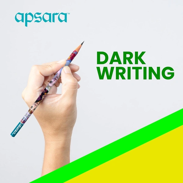 Apsara Disney Frozen-2 Pencils | Disney Pencils & Super Fun Pencils |Use for Kids, School & College Students | Extra Dark & Good Handwriting | Free Sharpener & Eraser (Pack of 10)