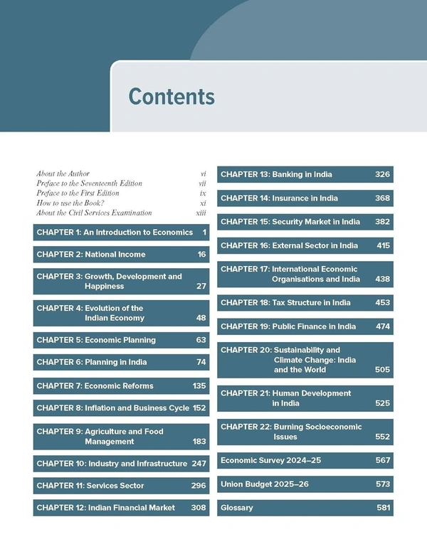 Indian Economy Courseware (English) by Ramesh Singh for UPSC CSE 2025-26 | 17th edition (latest) | Civil Services Exam - Prelims, Mains and Interview
