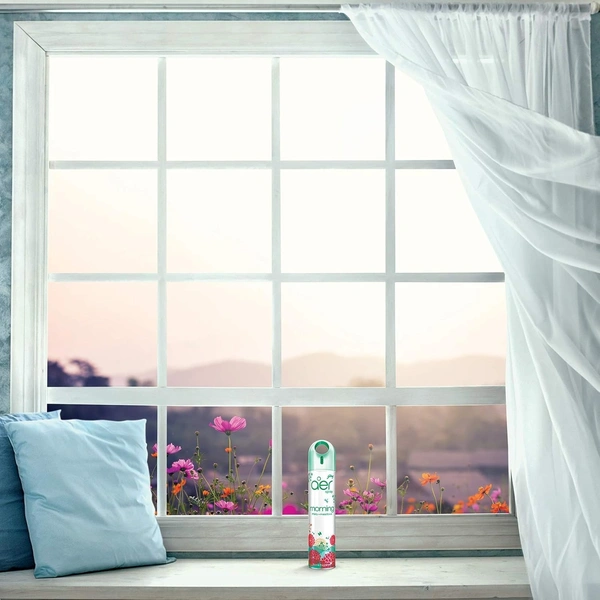 Godrej aer spray, Air Freshener for Home & Office - Morning Misty Meadows | Long-Lasting Fragrance (240 ml)