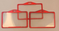 Metallic Id cover Card Holder (Red)
