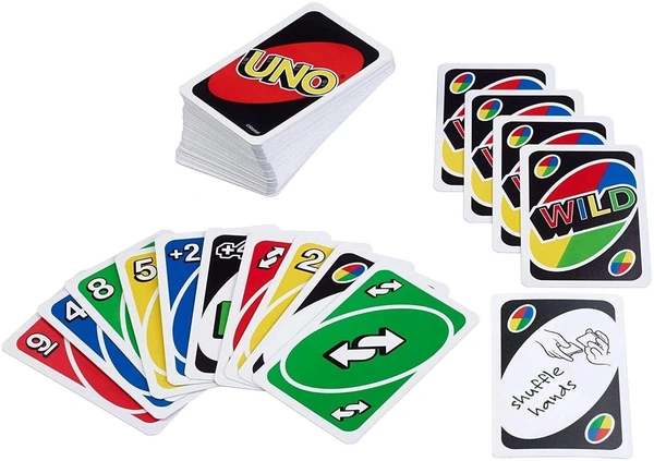 Uno Playing Cards Game for 7 Yrs and Above for Adult,Set of 112 Cards