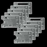 Plastic ID Card and Badge Holder, Transparent