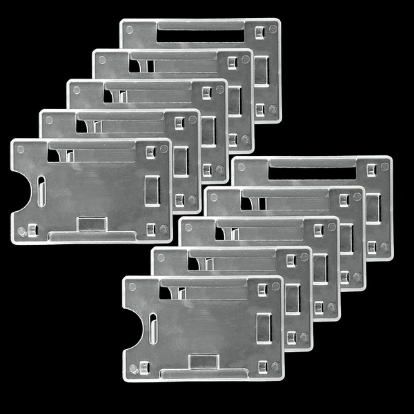 Plastic ID Card and Badge Holder, Transparent