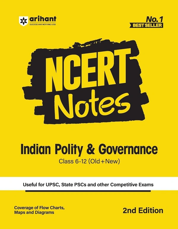 NCERT Notes Indian Polity & Governance | Flow Charts | Tables | Tamil Nadu & NIOS Board | for UPSC | UPPSC | BPSC | JPSC | MPPSC | One Liner for UPSC/IAS Preparation | State Civil Services & other Competitive Exams (Class 6+12 Old + New)