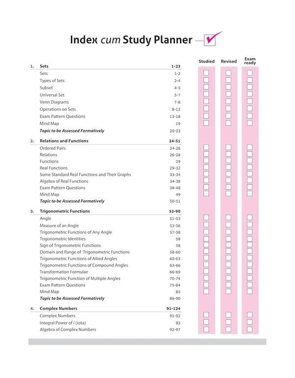 Arihant All in One Mathematics Class 11 for CBSE Exams 2025-26 | Revised Edition as per latest syllabus | Simplified Theory, All Types of Exam Pattern Questions, CBQs, MCQs, A-R, Case Based, Sample Question Papers, Mind Maps, Topic & Chapter Exercises