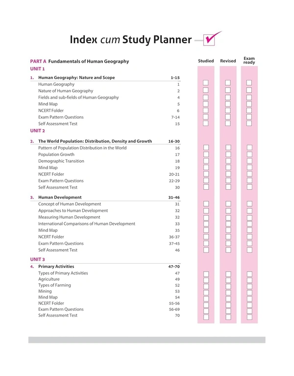 Arihant All in One Geography Class 12 for CBSE Exams 2025-26 | Revised Edition as per latest syllabus | Simplified Theory, NCERT, Diksha, & Other Imp. Questions, CBQs, MCQs, A-R, Case Based, Sample Question Papers, Mind Maps, Topic & Chapter Exercises