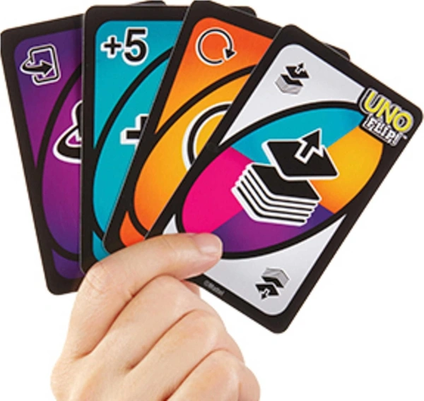 Uno Flip Side Card Game, adult playing card