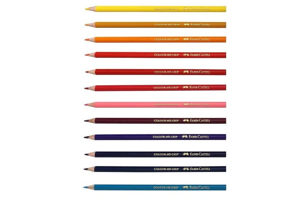Faber-Castell 24 Colour Pencils|Multicolor