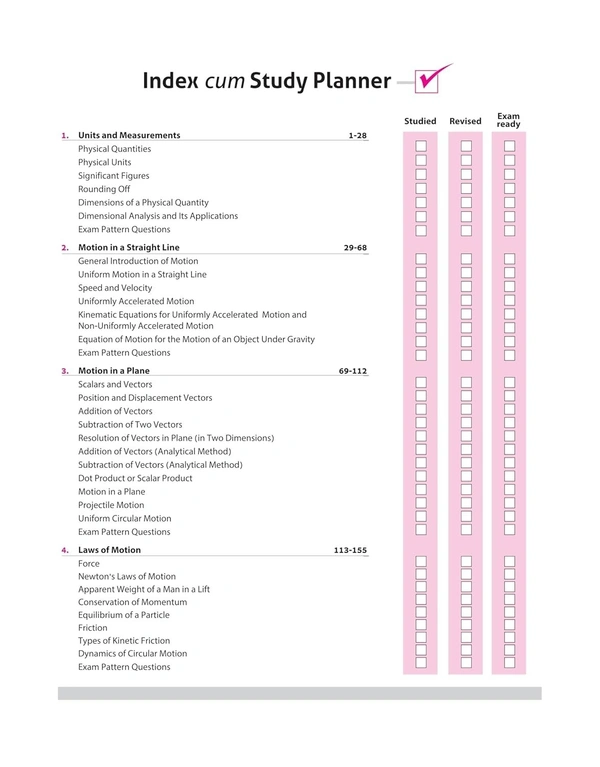 Arihant All in One Physics Class 11 for CBSE Exams 2025-26 | Revised Edition as per latest syllabus | Simplified Theory, In Text & Chapter Exercises, All Types of Exam Pattern Questions, CBQs, MCQs, A-R, Case Based, Sample Question Papers, Mind Maps