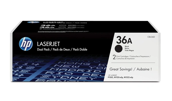 HP 36A CB436AF Laserjet Toner Cartridge For HP LaserJet M1522n, M1522nf, P1505n, P1505