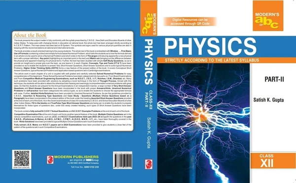 MOD ABC OF PHYSICS CLASS-12 (PART-1 & 2) SATISH GUPTA (2025)
