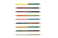 Faber-Castell Bi-Color Pencil Set - Pack of 9