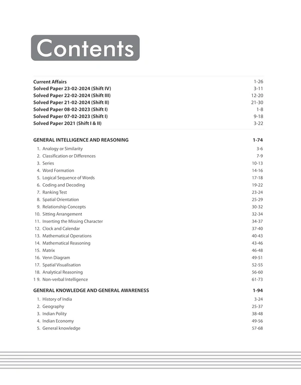 Arihant Study Guide for SSC GD Constable Recruitment Exam 2025 Comprehensive Coverage with Current Affairs | Solved Papers | Practice Sets