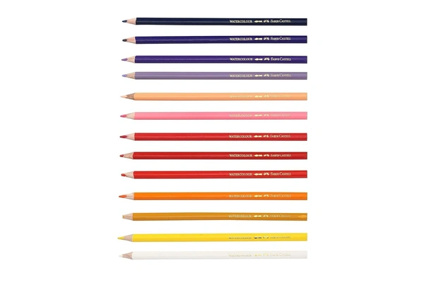 Faber-Castell Water Colour Pencils - Pack Of 24, Multicolor