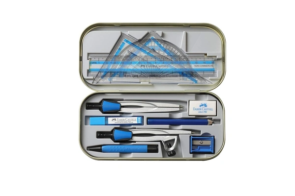 Faber-Castell Stellar - Mathematical Drawing Instrument Box