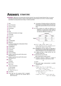 Arihant i Succeed 15 Sample Question Papers for Computer Science Class 12th | As per latest CBSE Sample Paper issued on 5 Sept. 2024 | 50% CBQs in each paper | Detailed Explanations for Each Question | Fully Solved Latest CBSE Sample Paper For Exam 2025