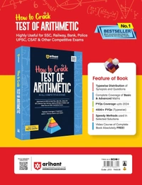 Arihant How to Crack Test of Reasoning for UPSC | State PSCs | SSC (Cgl Chsl Cpo MTS) | Po/Clerk | DSSSB | CUET | State Police | other Competitive Exams | Coverage of Verbal | Non-Verbal & Analytical Reasoning | 5000 Previous Year Questions (PYQ) | Detailed explanation with answers