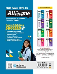 Arihant All in One Physics Class 11 for CBSE Exams 2025-26 | Revised Edition as per latest syllabus | Simplified Theory, In Text & Chapter Exercises, All Types of Exam Pattern Questions, CBQs, MCQs, A-R, Case Based, Sample Question Papers, Mind Maps