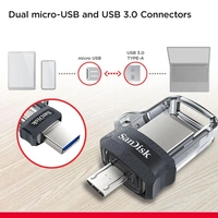 SanDisk Ultra Dual 64 GB USB 3.0 OTG Pen Drive (Black)  - 