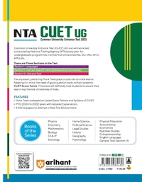 Arihant NTA CUET UG 2025 15 Mock Tests for English Language (Section I A) | Latest Solved Papers, Based on latest NTA CUET (UG) Exam Pattern, and Free 3 Online Mock Tests