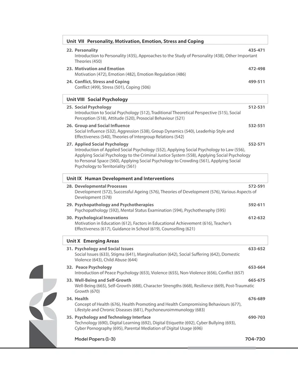 Arihant NTA UGC NET/ JRF/ SET PAPER-2 Psychology | As per updated syllabus | 3 Model Papers with latest solved papers