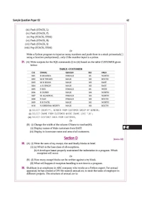 Arihant i Succeed 15 Sample Question Papers for Computer Science Class 12th | As per latest CBSE Sample Paper issued on 5 Sept. 2024 | 50% CBQs in each paper | Detailed Explanations for Each Question | Fully Solved Latest CBSE Sample Paper For Exam 2025