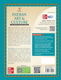 Indian Art and Culture (English) by Nitin Singhania (IAS) for UPSC CSE 2025 | 5th edition (latest) - Multicolour book | Civil Services Exam - Prelims, Mains and Interview | State PSCs exams/ PCS exams | Exclusive access to McGraw Hill edge online platform: 10 Supplementary topics, Practice tests, Expert sessions, Preparation strategy and much more