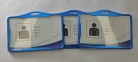 Metallic Id cover  Card Holder (Blue)
