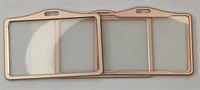 Metallic Id cover Card Holder (Rose Gold)