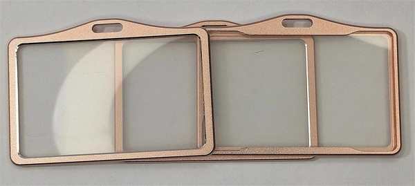 Metallic Id cover Card Holder (Rose Gold)