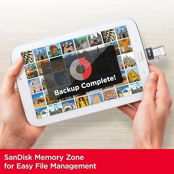 SanDisk Ultra Dual 64 GB USB 3.0 OTG Pen Drive (Black)  - 