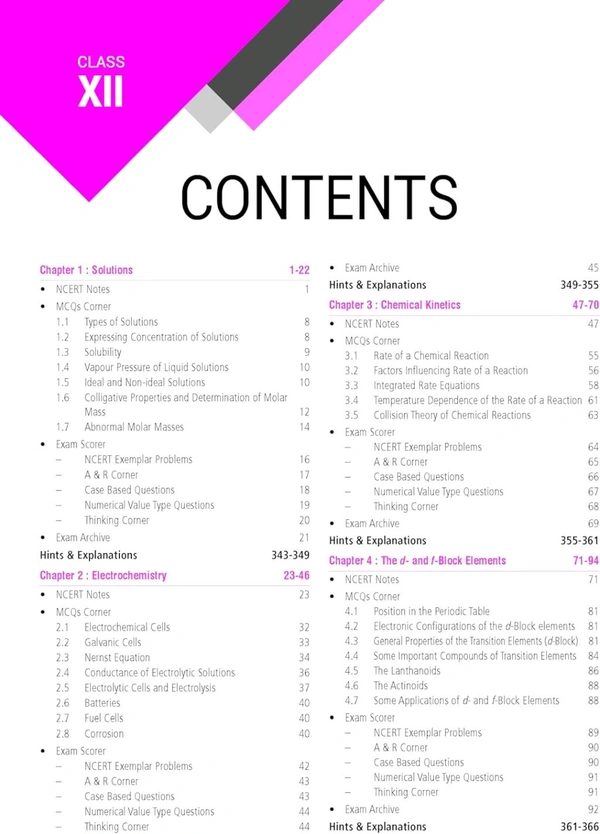 MTG Objective NCERT at your FINGERTIPS Chemistry - NCERT NEET/JEE Trend Indicator Notes with HD Pages Exam Archive & MCQs | NEET-JEE Books (Based on NCERT Latest Pattern For 2025 Exam) [Paperback] MTG Editorial Board