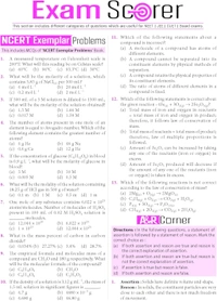MTG Objective NCERT at your FINGERTIPS Chemistry - NCERT NEET/JEE Trend Indicator Notes with HD Pages Exam Archive & MCQs | NEET-JEE Books (Based on NCERT Latest Pattern For 2025 Exam) [Paperback] MTG Editorial Board