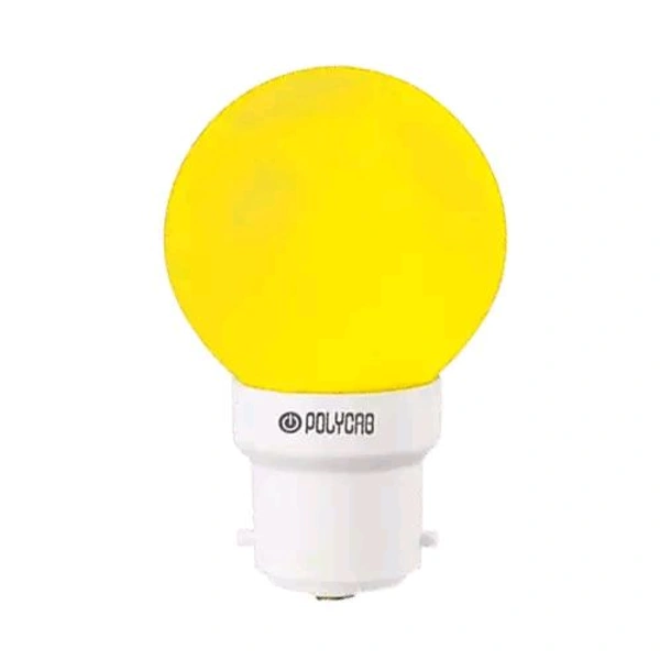 POLYCAB Polycab 0.5 W LED Bulb - Yellow