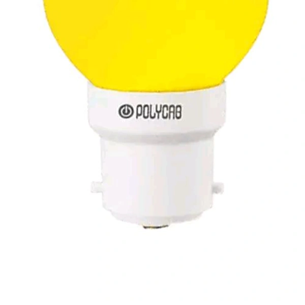 POLYCAB Polycab 0.5 W LED Bulb - Yellow