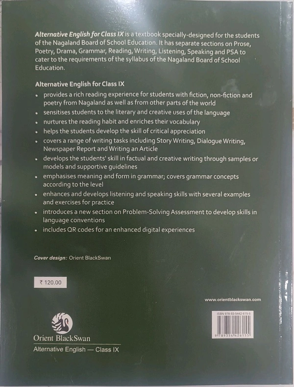 Alternative English Revised Edition Class 9