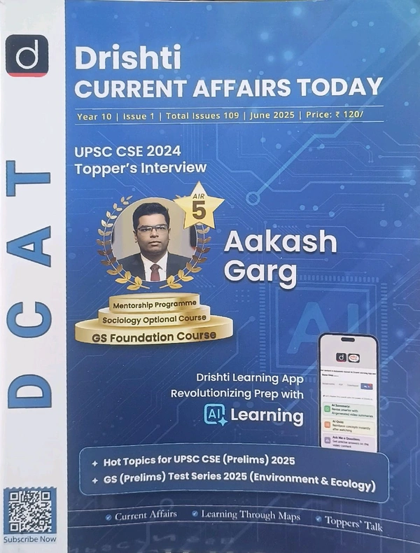 Drishti Current Affairs Today JUNE-2025 - 