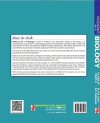 MODERNS ABC PLUS OF BIOLOGY CLASS-11 (PART-1 & 2) BB ARORA & AK SABHARWAL (2025)