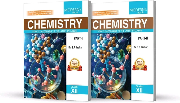 MODERNS ABC PLUS OF CHEMISTRY CLASS-12 (PART-1 & 2) SP JAUHAR (2025)