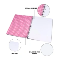 Classmate Pulse 6 Subject spiral notebook , 24.0 cm x 18.0 cm, 300 pages, Unruled