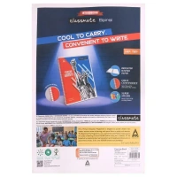 Classmate Longbook - 240 Pages | Single Line | 29.7cm x 21.0cm | Pack of 1 Notebooks | Ruled Long Size Notebook for School Students