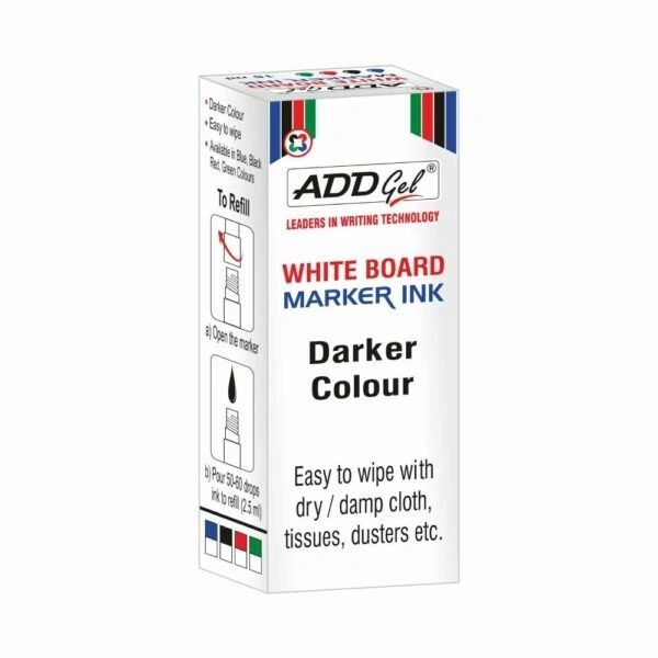 ADD Gel White Board Marker Ink| RED INK