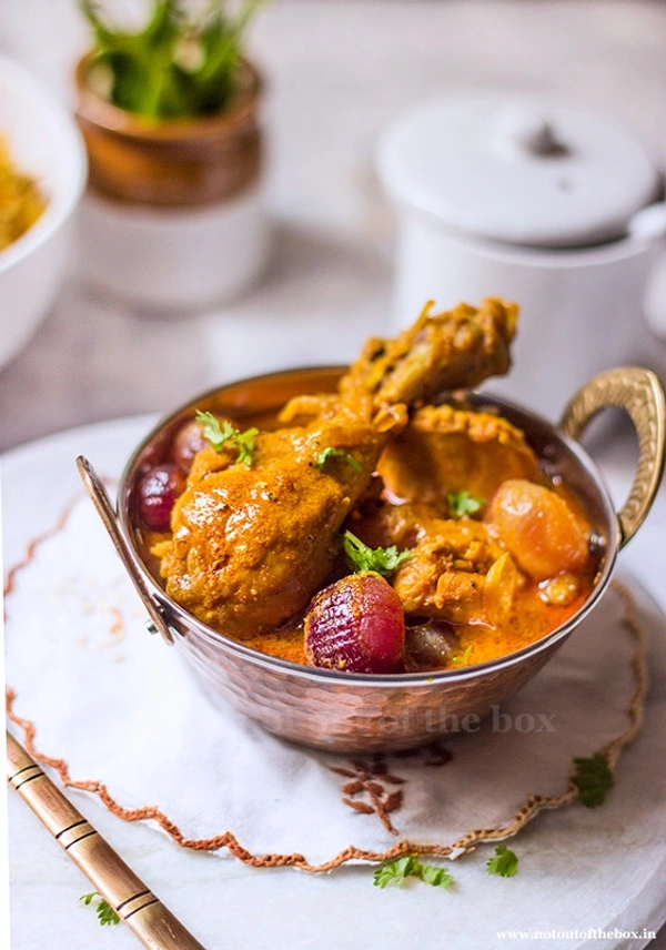 Chicken Do Pyaza - Full