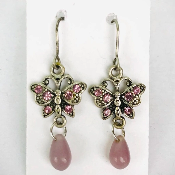 Butterfly With Drop Code - E 4(C) - Pink 