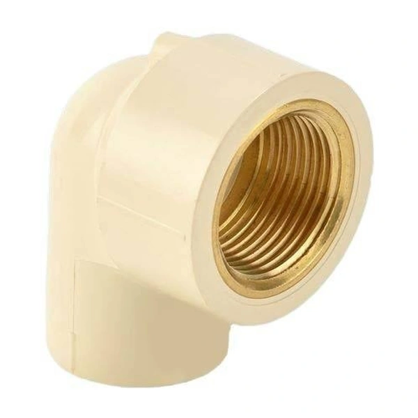 Finolex CPVC Red. Brass Elbow - 3/4" x 1/2"